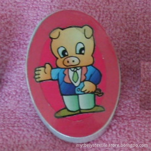 100% Cotton Promotional Cartoon Printed Custom Shaped Compressed Towel